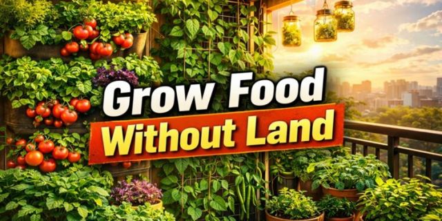 Here’s How To Grow Food Without Land