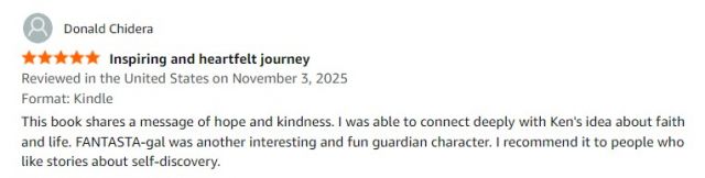 Another Amazon review (several more over on OnlineBookClub) for: The Book Of Kennedy: Project Carpe Diem…
