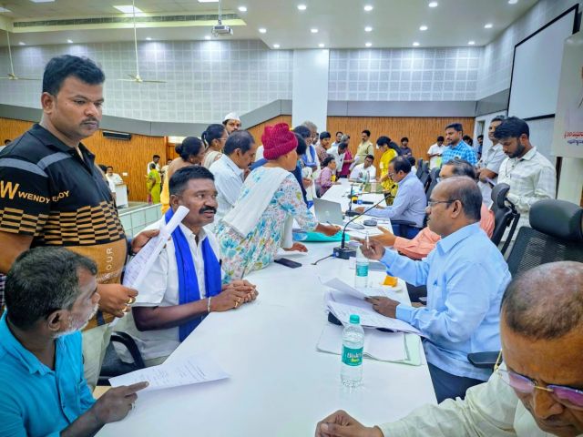 Complaint Filed Against Ontimitta Panchayat Secretary 