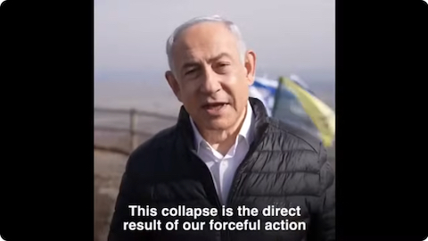 image Netanyahu on Syria's Collapse