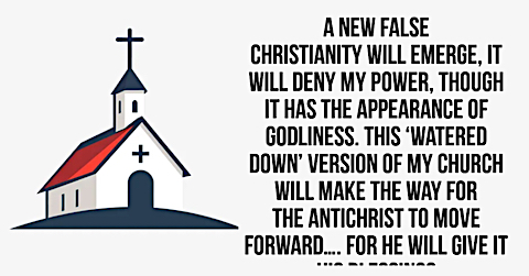 Prophecy News – ‘MESSAGE TO THE BRIDE: The Apostate Church makes way for the Anti-Christ’, given to Elizabeth Marie by Jesus, May 22nd, 2025