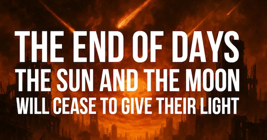 image the sun and the moon will not shine