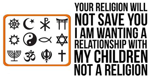 image I want a Relationship, not a Religion, with My Children