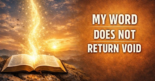 image My Word does Not Return Void