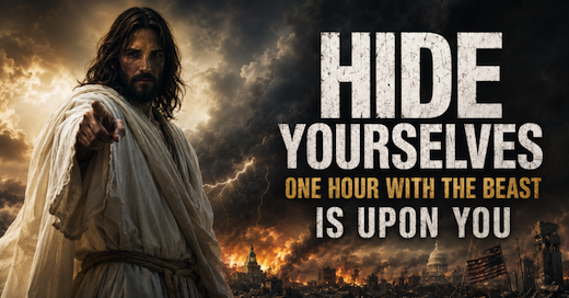 In One Hour – ‘Judgment is Rendered, Payment is Due: Hide yourselves faithful in Christ!’, given to William Brooks by Jesus, July 9th, 2026