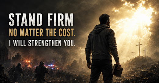 image Stand Firm whatever the Cost and I will uphold you.