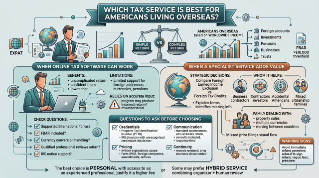 Which Tax Service Is Best for Americans Living Overseas?