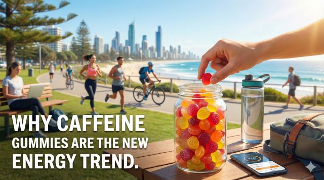 Why Caffeine Gummies Are the New Energy Trend