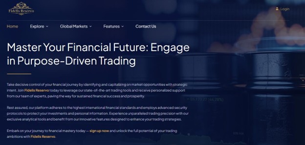 Fidelis Reservo Website