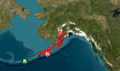 Breaking 7.3 earthquake off Alaska, tsunami