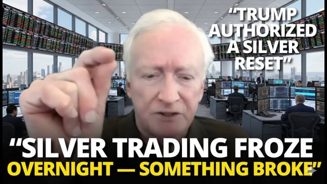 Trump Just Hit the Silver Breaker — Overnight Trading Halt Shocks Markets – Michael Oliver Trump Just Hit the Silver Breaker — Overnight Trading Halt Shocks Markets – Michael Oliver