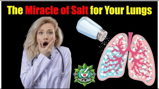 “Eliminate Phlegm, Cough and Congestion in Your Lungs With the Miracle of Salt!”