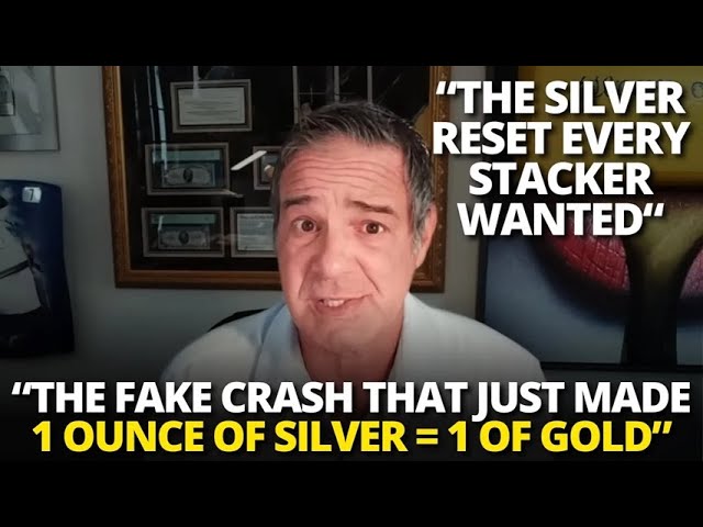 The Fake Crash Forced Silver Ratio To Snap—1 Ounce of Silver Now Equals 1 of Gold | Andy Schectman