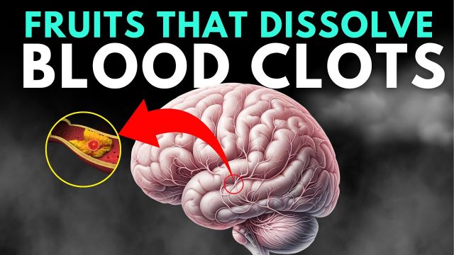 Doctors Shocked! These 6 Fruits MELT Blood Clots Fast!