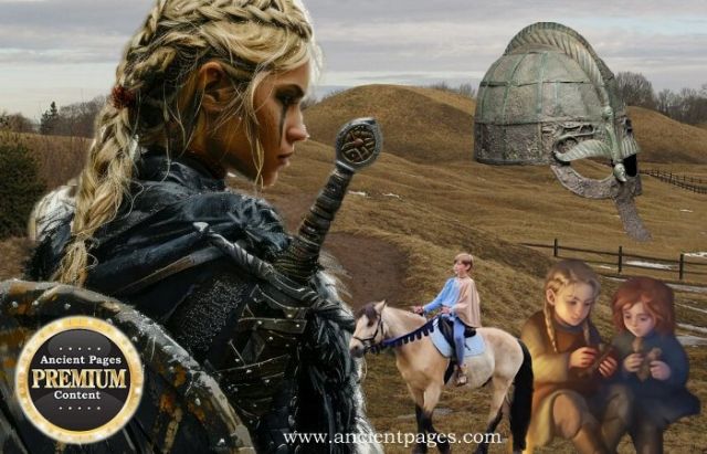 Surprising Discovery In The Burial Of A Vendel Giantess