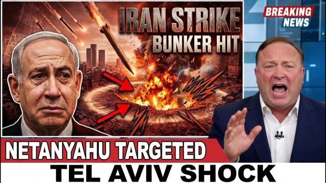 Iran Fires Kheibar Shekan at Tel Aviv — Netanyahu’s War Bunker Rocked by Massive Blast